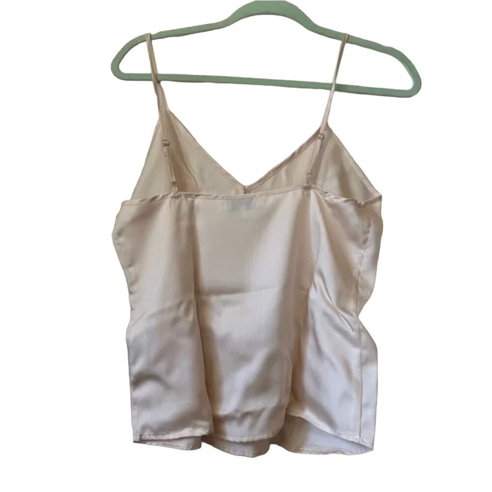 Ettitude Sateen Camisole - Oat - Small - Bamboo Lyocell - Picture 5 of 5